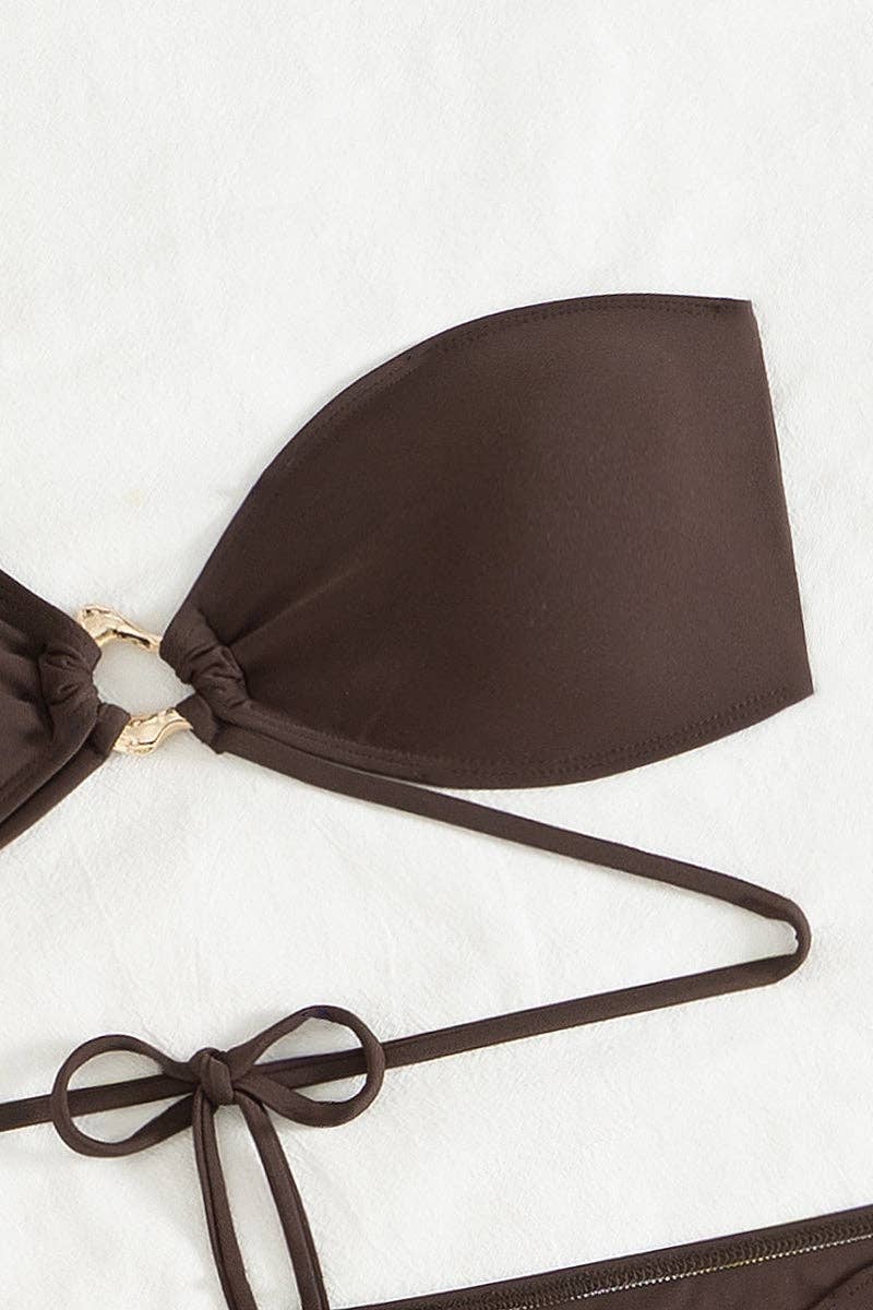 Mocha Bikini Set