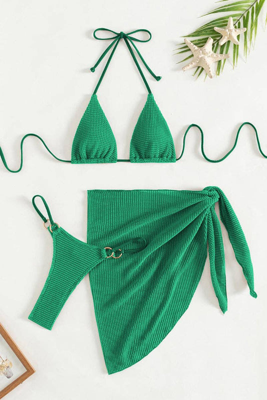 Wicked Bikini Set with Wrap Skirt
